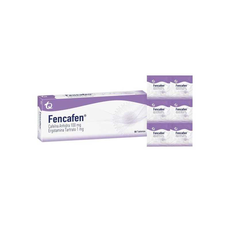 FENCAFEN 100 MG 50 TABLETAS (DA) ERGOTAMINA-CAFEINA