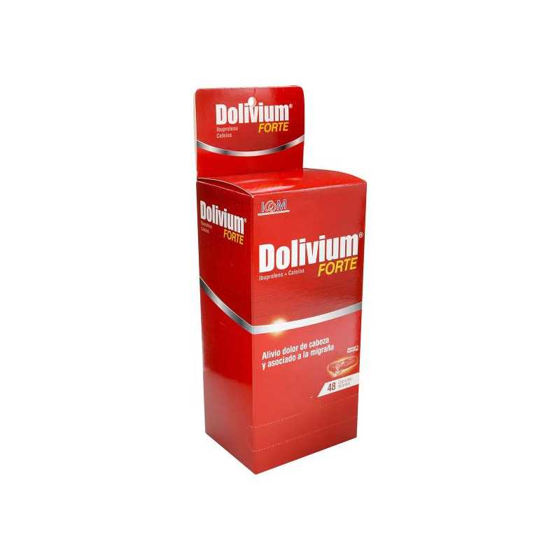 DOLIVIUM FORTE 48 CAPSULAS BLANDAS (PUMCV) (IBUPROF CAFEINA)