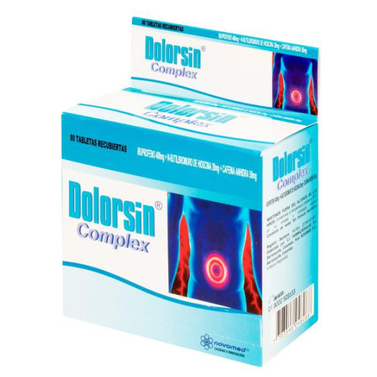 DOLORSIN COMPLEX 400 MG 80 TAB IBUPROFEN