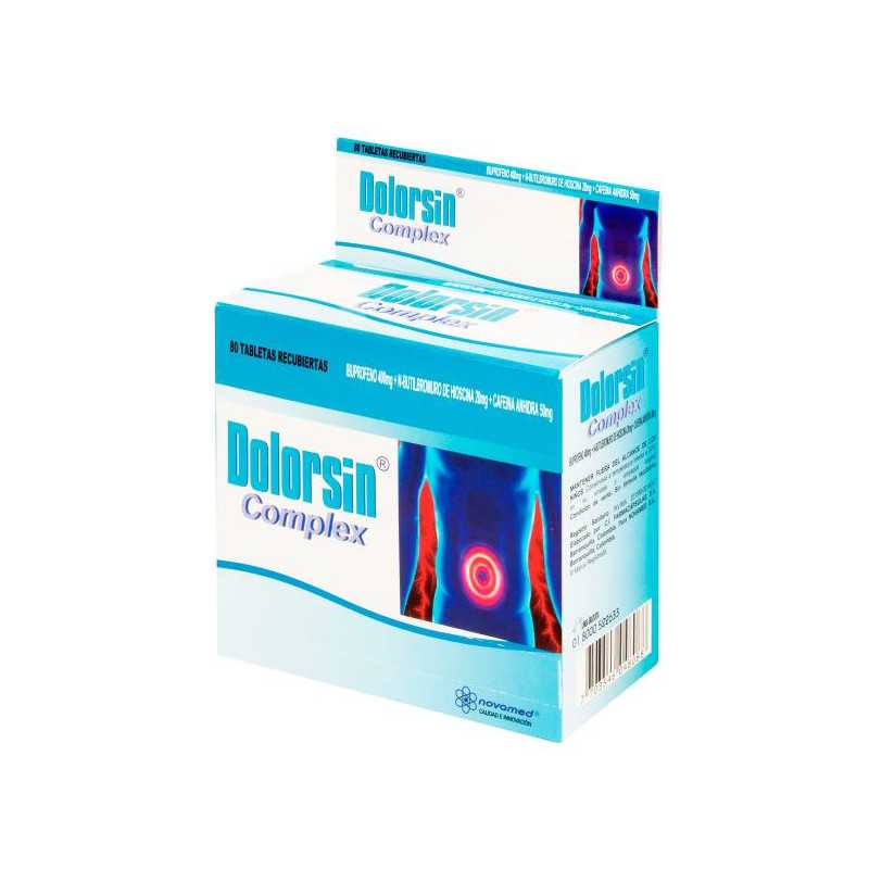 DOLORSIN COMPLEX 400 MG 80 TAB IBUPROFEN