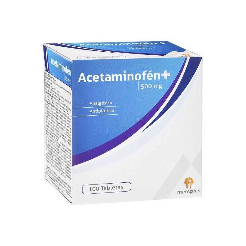 ACETAMINOFEN 500 MG 100 TBS MP ACETAMINOFEN 