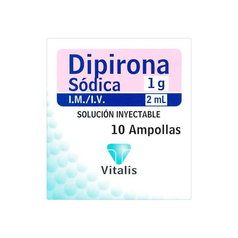 DIPIRONA 1 GR/2 ML 10 AMPOLLAS VT DIPIRONA