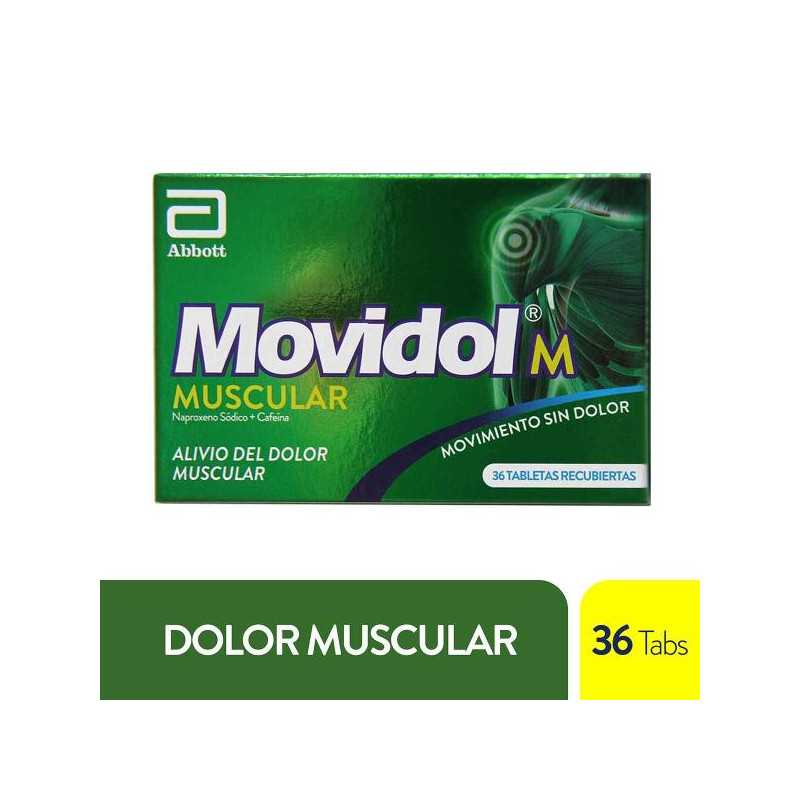 MOVIDOL M MUSCULAR 220 MG 36 TABLETAS 