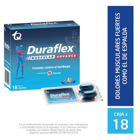 DURAFEX MUSCULAR ADVANCE 18 CAPS MK