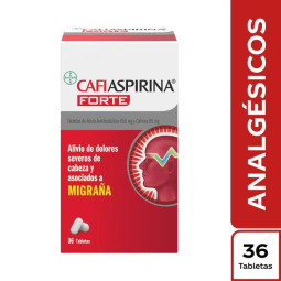 CAFIASPIRINA FORTE 650MG 36 TAB ACIDO ACETILSALICILICO-CAFEI