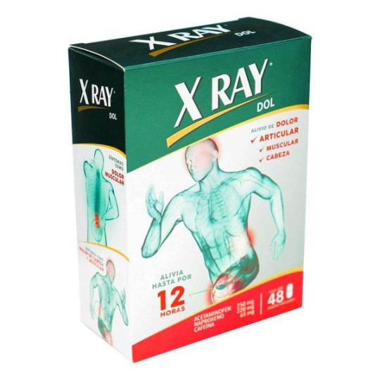 X-RAY DOL 48 TBS 15% DCTO (SF) 