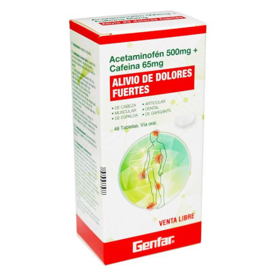 ACETAMINOFEN 500MG CAFEINA 65MG 48TBS GF ACETAMINOFEN 500MG CAFEINA 65MG 48TBS GF