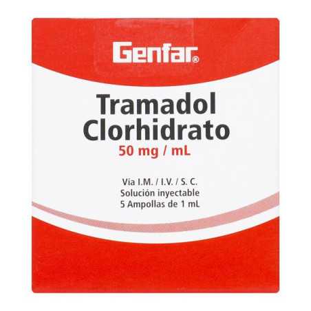 TRAMADOL 50MG/1ML 5 AMP GF 