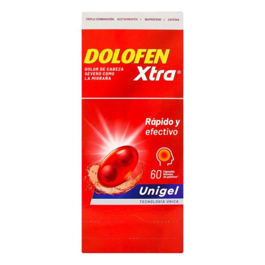 DOLOFEN XTRA 60 CAPSULAS UNIGEL 