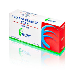 SULFATO FERROSO 200 MG 250 GRAGEAS EC FERROSO SULFATO