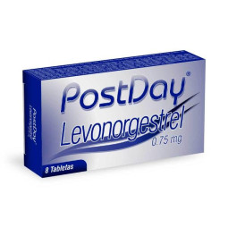 POSTDAY 0.75 MG 8 TABLETAS (DA) LEVONORGESTREL