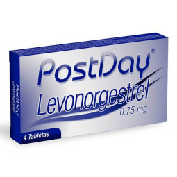 POSTDAY 0.75MG 4 TBS (M) LEVONORGESTREL