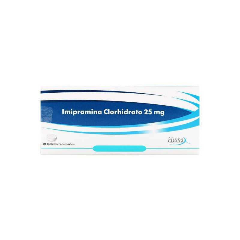 IMIPRAMINA 25 MG 50 TABLETAS HP IMIPRAMINA