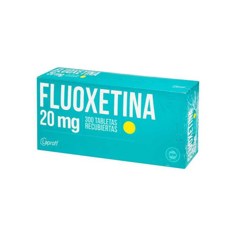 FLUOXETINA 20 MG 300 TABLETAS LP FLUOXETINA 