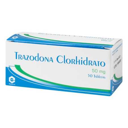 TRAZODONA 50 MG 50 TABLETAS EX TRAZODONA