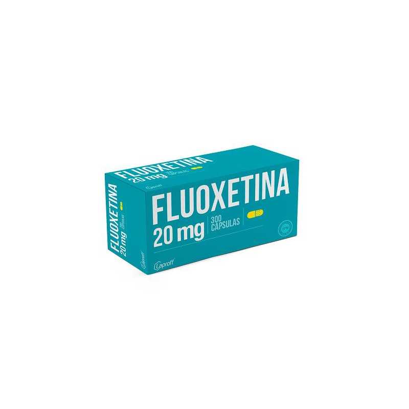 FLUOXETINA 20 MG 300 CAPSULAS LP FLUOXETINA 