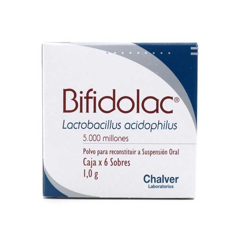 BIFIDOLAC 170 MG 6 SBS BACILOS LACTICOS