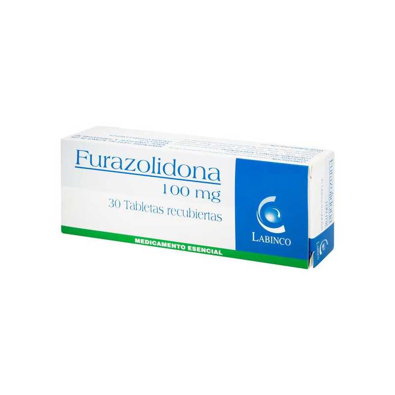 FURAZOLIDONA 100 MG 30 TABLETAS LB FURAZOLIDONA