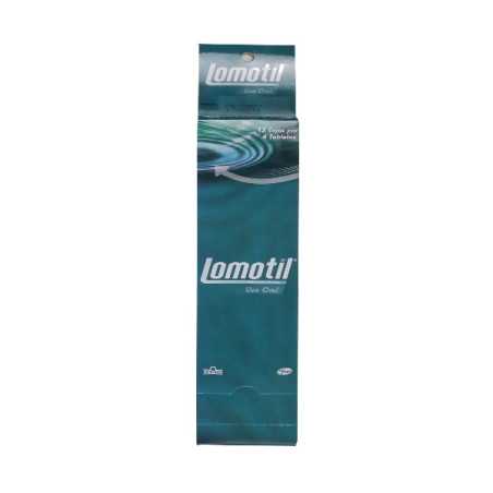 LOMOTIL 2.5 MG 12 CAJAS X 4 TABLETAS DIFENOXILATO Y ATROPINA