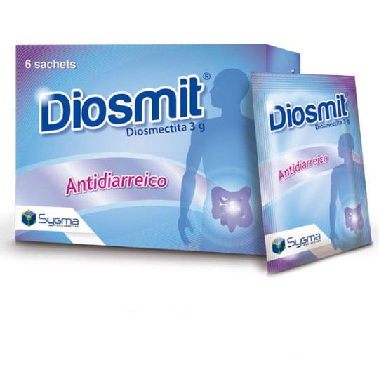 DIOSMIT 3 GR 6 SOBRES (PUMCV) DIOSMECTITA DIOSMIT 3 GR 6 SOBRES (PUMCV) DIOSMECTITA
