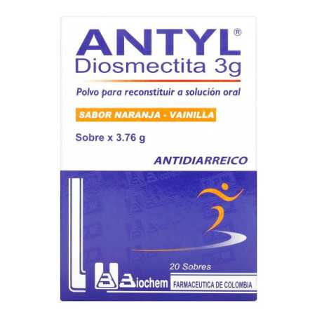 ANTYL 3 GR 20 SOBRES DIOSMECTITA 