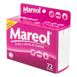 MAREOL 72 TABLETAS DIMENHIDRINATO