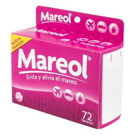 MAREOL 72 TABLETAS DIMENHIDRINATO