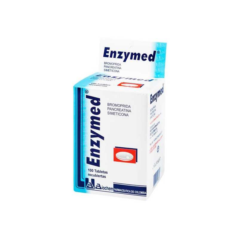 ENZYMED 100 GRAGEAS(A) BROMOPRIDA-PANCREATINA