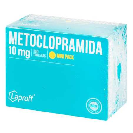 METOCLOPRAMIDA 10 MG 300 TABLETAS LP METOCLOPRAMIDA 