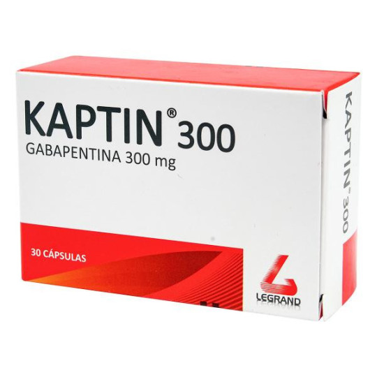 KAPTIN 300 MG 30 CAPSULAS GABAPENTIN KAPTIN 300 MG 30 CAPSULAS GABAPENTIN