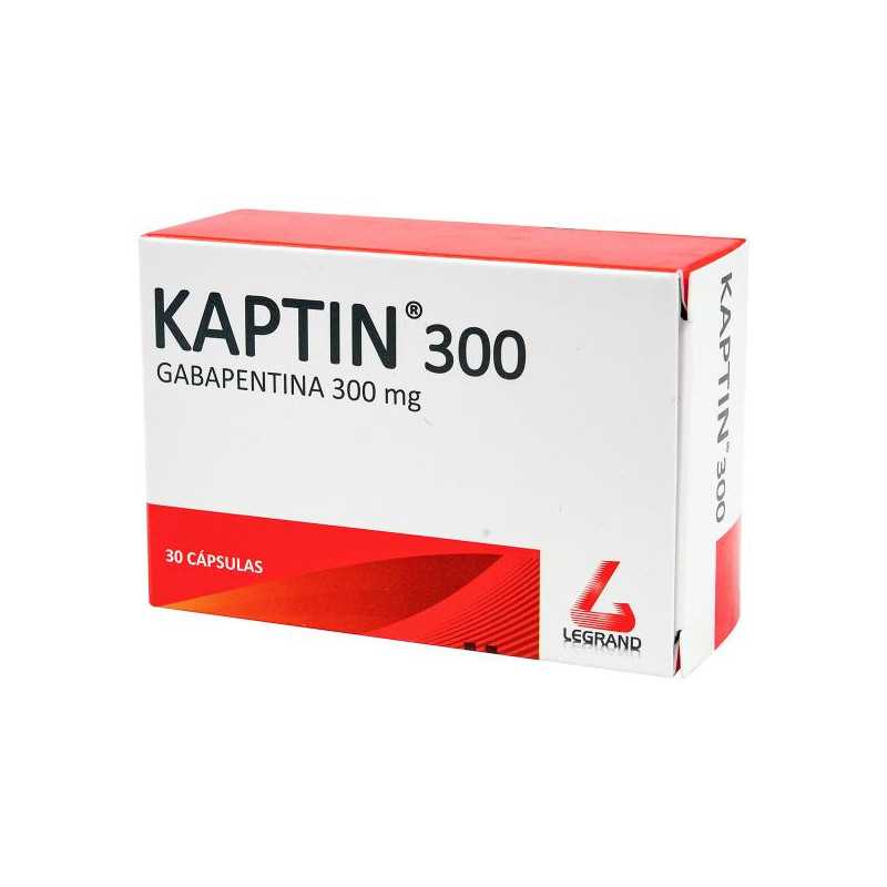 KAPTIN 300 MG 30 CAPSULAS GABAPENTIN KAPTIN 300 MG 30 CAPSULAS GABAPENTIN