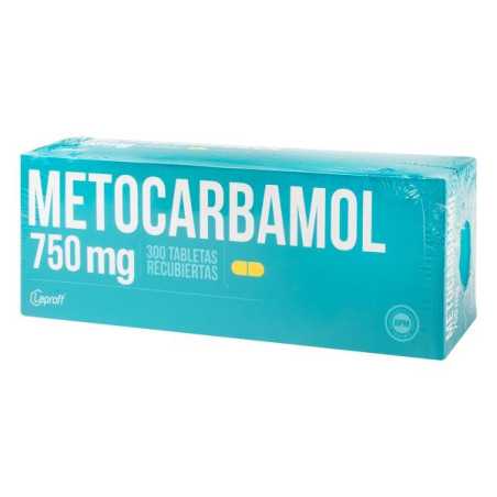 METOCARBAMOL 750 MG 300 TABLETAS LP METOCARBAMOL 