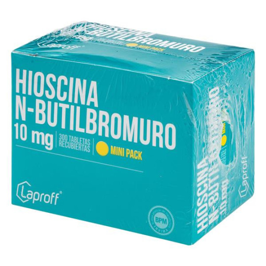 HIOSCINA N-BUTIL BROMU.10MG 300TBS LP(A) HIOSCINA