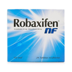 ROBAXIFEN NF 400/325MG 24 TBS ACETAMINOFEN-METOCARBAMOL