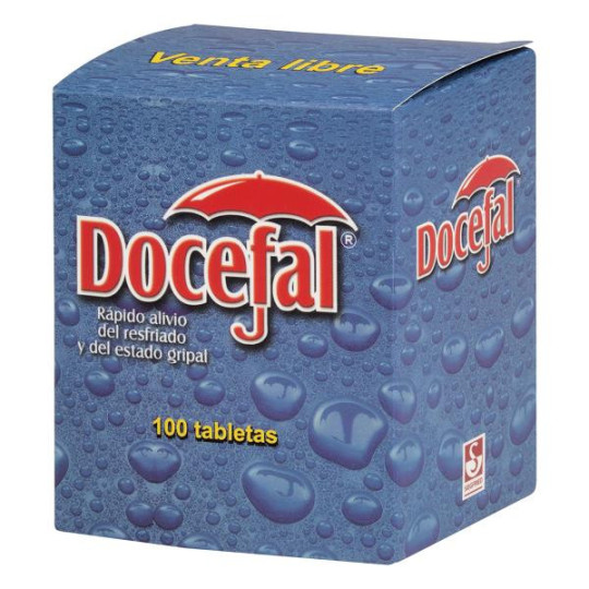 DOCEFAL 100 TBS (A) ACETAMINOFEN-FENILEFRINA