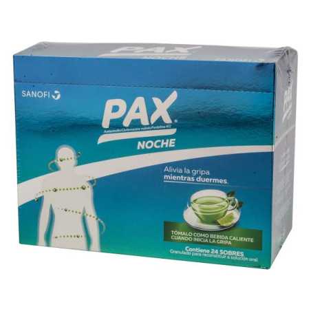 PAX CALIENTE NOCHE LIMON 24 SBS ACETAMINOFEN-CLORFENIRAMINA