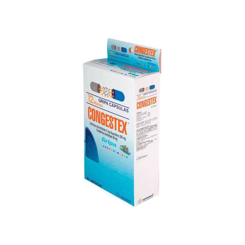 CONGESTEX 60 CAPSULAS IBUPROFEN-FENILEFRINA-CETIRIZINA