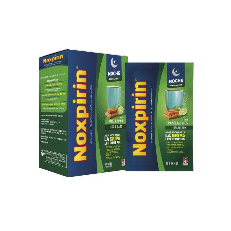 NOXPIRIN F NOCHE ADULTO 6 SBS ACETAMINOFEN-CLORFENIRAMINA NOXPIRIN F NOCHE ADULTO 6 SBS ACETAMINOFEN-CLORFENIRAMINA