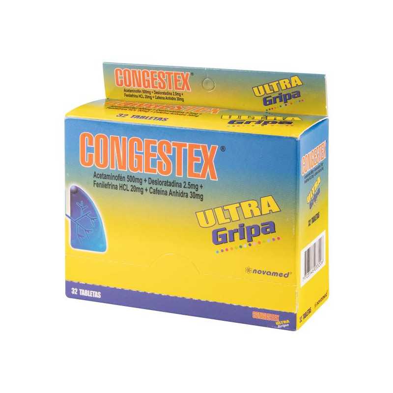 CONGESTEX ULTRA GRIPA 32 TBS ACETAMINOFEN CONGESTEX ULTRA GRIPA 32 TBS ACETAMINOFEN