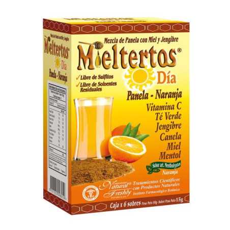 MIELTERTOS DIA PANELA NARANJA 6 SBS SOBRES
