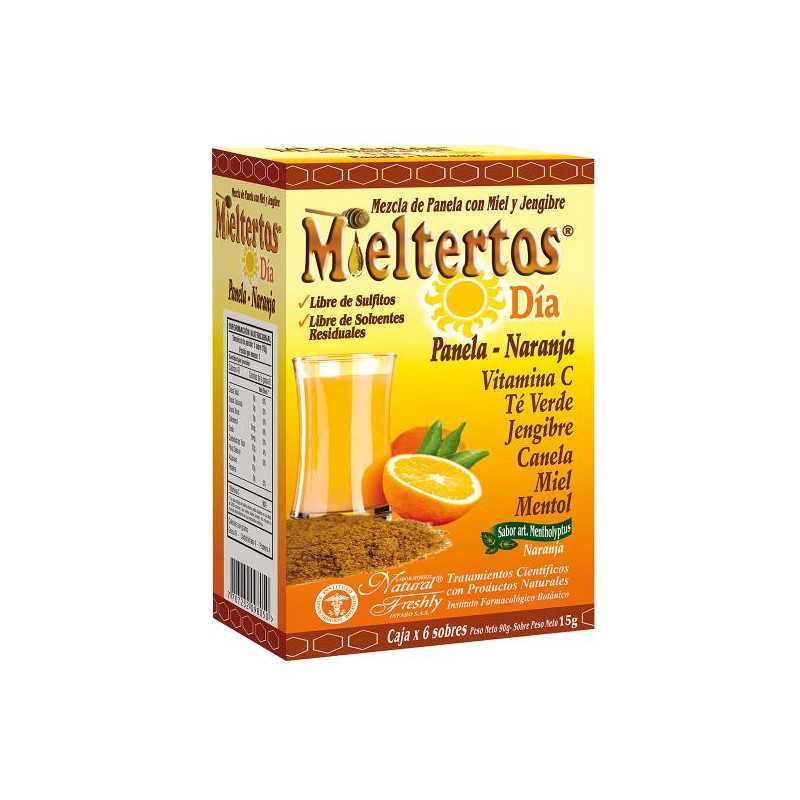 MIELTERTOS DIA PANELA NARANJA 6 SBS SOBRES