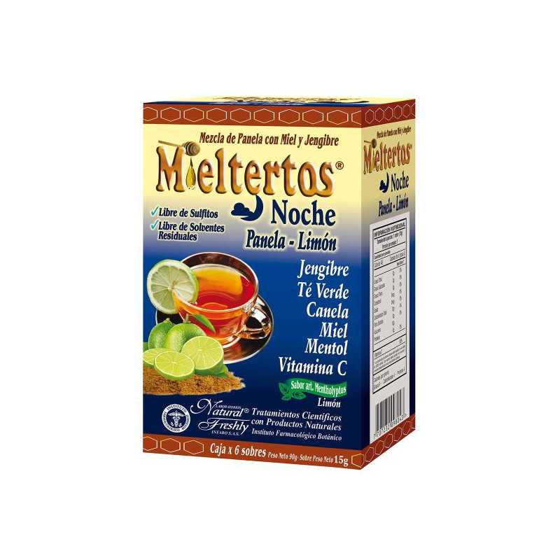 MIELTERTOS NOCHE PANELA LIMON 6 SBSMIE N SOBRES
