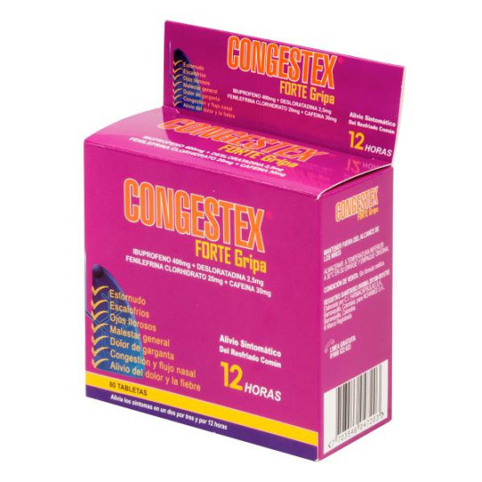 CONGESTEX FORTE 80 TAB IBUPROFEN-FENILEFRINA-CETIRIZIN CONGESTEX FORTE 80 TAB IBUPROFEN-FENILEFRINA-CETIRIZIN