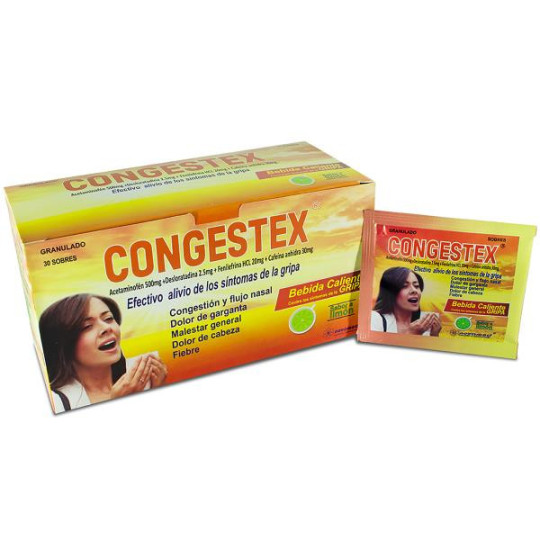 CONGESTEX GRIPA GRANULADO 30 SBS IBUPROFEN-FENILEFRINA CONGESTEX GRIPA GRANULADO 30 SBS IBUPROFEN-FENILEFRINA