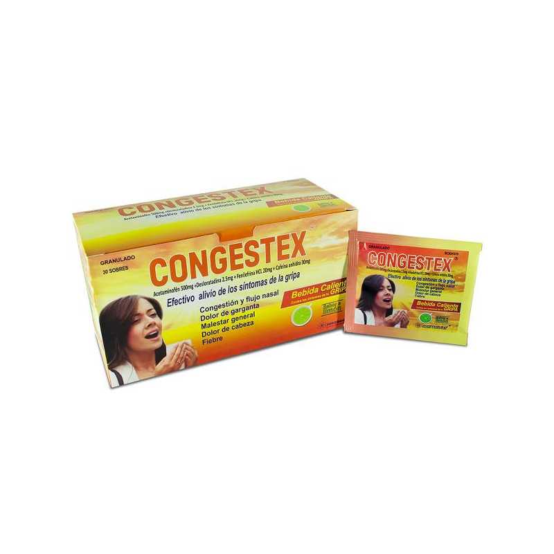 CONGESTEX GRIPA GRANULADO 30 SBS IBUPROFEN-FENILEFRINA CONGESTEX GRIPA GRANULADO 30 SBS IBUPROFEN-FENILEFRINA