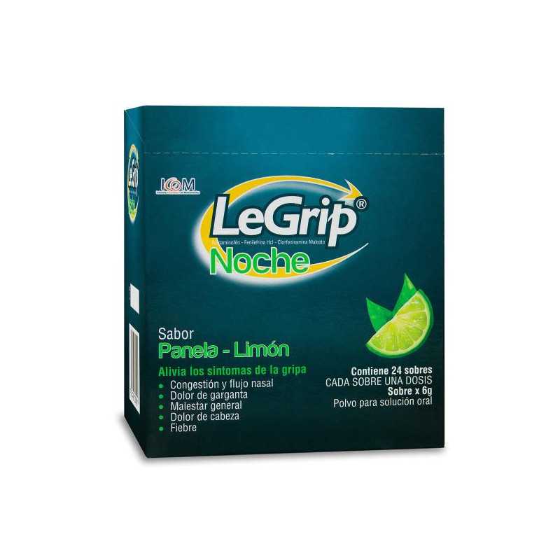 LEGRIP NOCHE 500 MG. 24 SBS ICOM