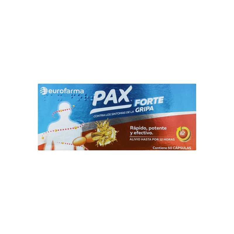 PAX FORTE 400 MG 50 CAP IBUPROFENO-FENILEFRINA-CAFEINA-LEVO