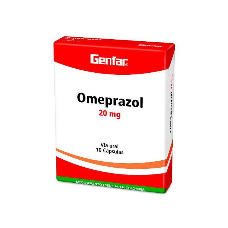 OMEPRAZOL 20 MG 10 CAPSULAS GF OMEPRAZOL OMEPRAZOL 20 MG 10 CAPSULAS GF OMEPRAZOL