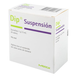 DIP SUSPENSION 5 ML 20 SBS SUCRALFATO