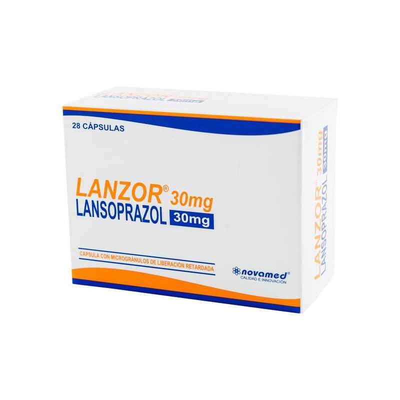 LANZOR 30 MG 28 CAP (LANSOPRAZOL) (PUMCV)